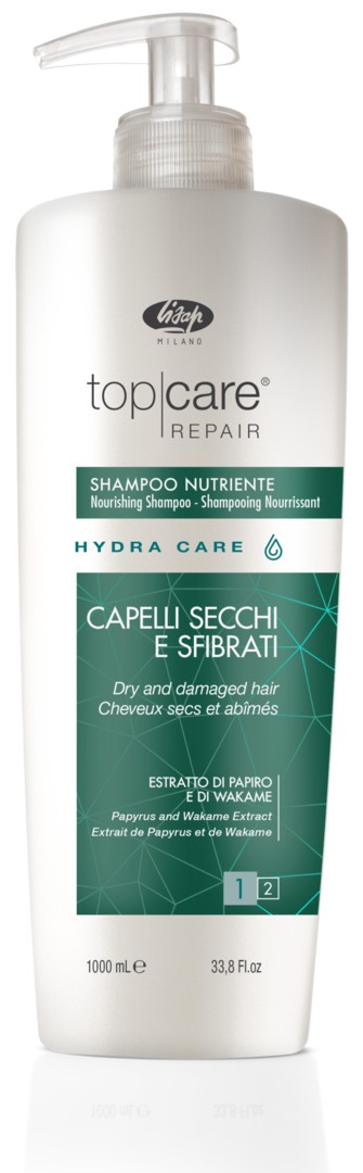 Интенсивный питательный шампунь - Top Care Repair Hydra Care Nourishing Shampoo LISAP MILANO
