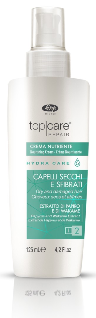 Питательный крем для волос мгновенного действия - Top Care Repair Hydra Care Nourishing Cream LISAP MILANO