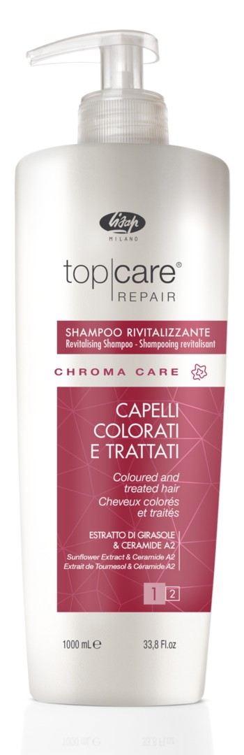 Оживляющий шампунь для окрашенных волос - Top Care Repair Chroma Care Revitalizing Shampoo LISAP MILANO