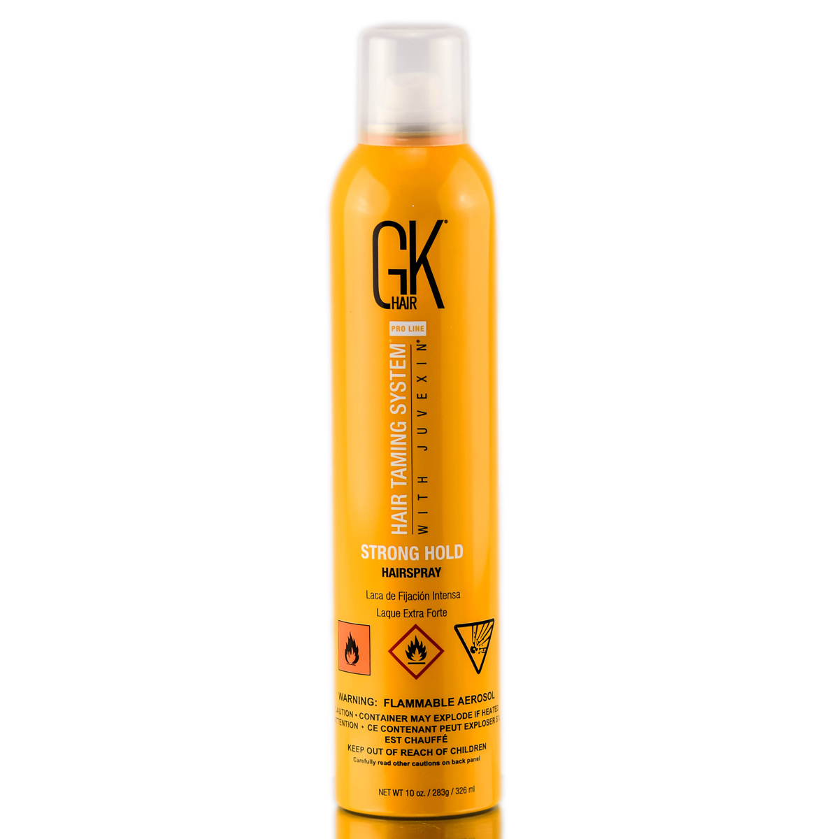Лак для волос сильной фиксации Hair spray Strong hold GLOBAL KERATIN