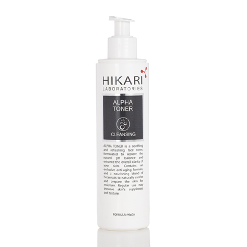 Лосьон-тоник интенсивный восстанавливающий Alpha Toner HIKARI