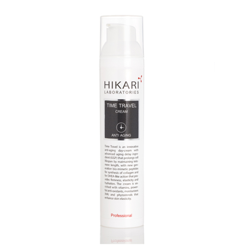 Ночной антивозрастной крем сияние молодости TIME TRAVEL CREAM HIKARI