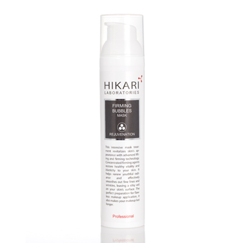 Кислородная маска для лица с эффектом микро-массажа FIRMING BUBBLES MASK HIKARI
