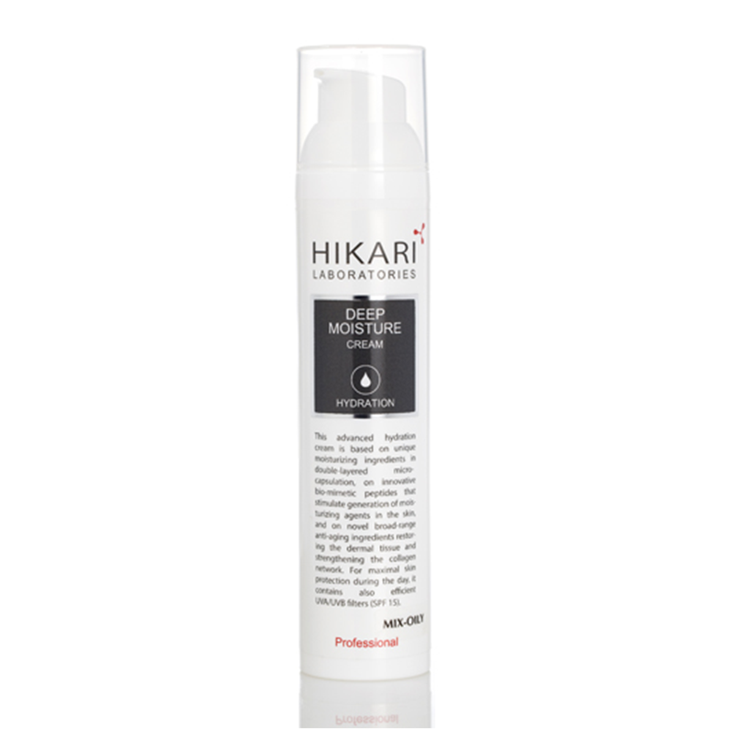 Увлажняющий крем для жирной и комбинированной кожи DEEP MOISTURE CREAM-mix/oily HIKARI