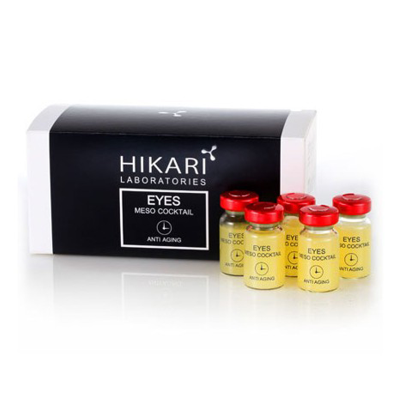 Для комплексного ухода за кожей вокруг глаз Eyes Meso-cocktail HIKARI