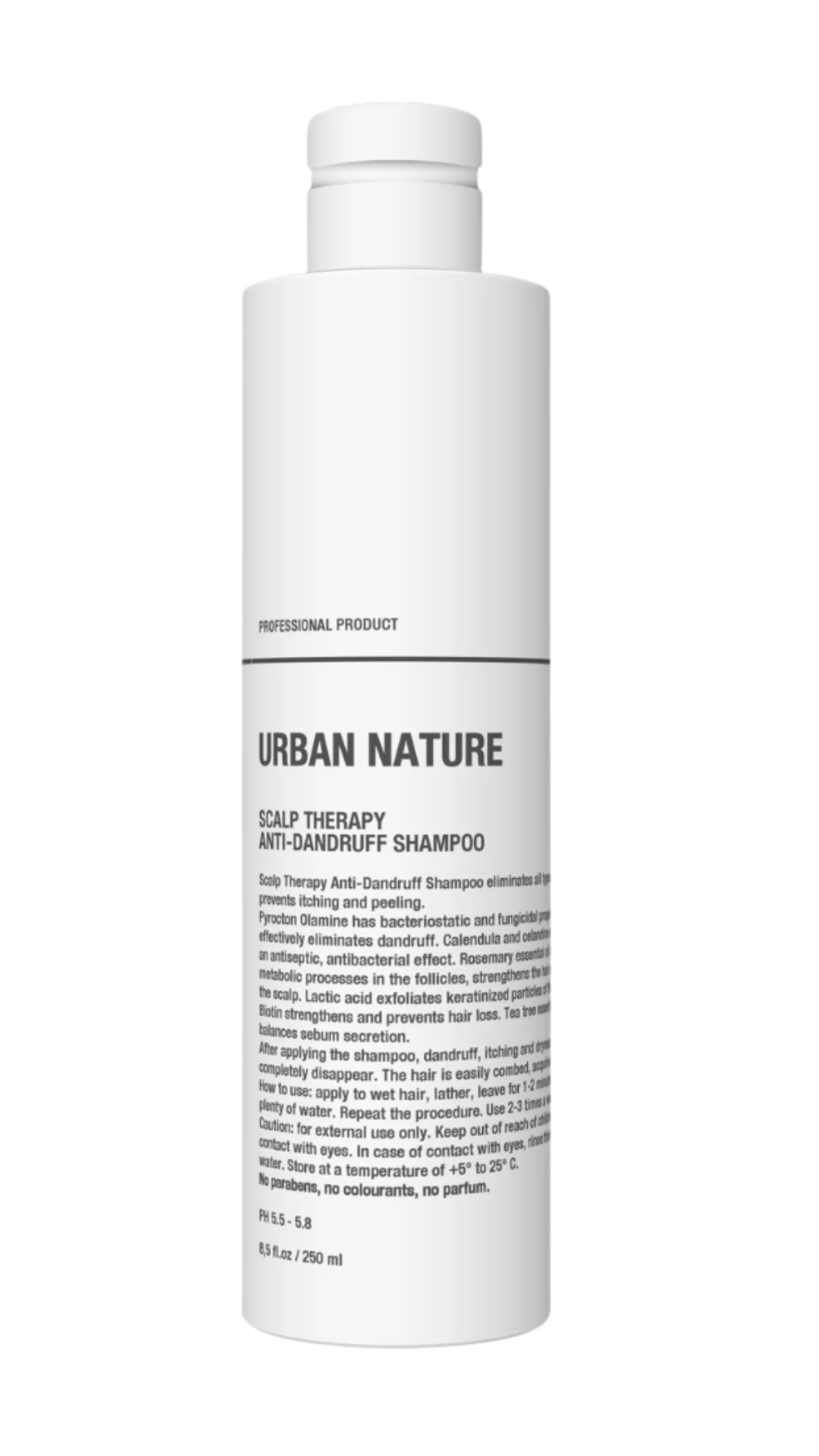 Шампунь против перхоти с терапевтическим эффектом URBAN NATURE
