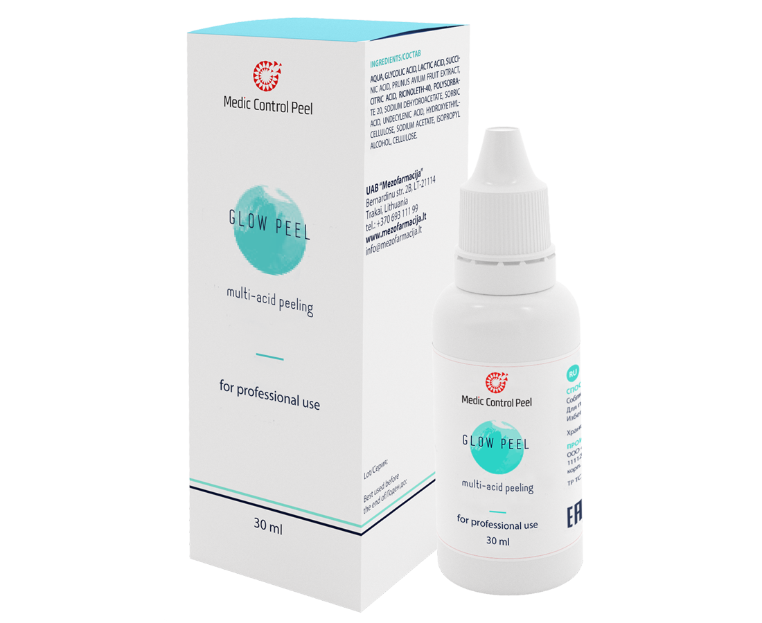 Мультикислотный химический пилинг Глоу Пил Glow Peel MEDIC CONTROL PEEL
