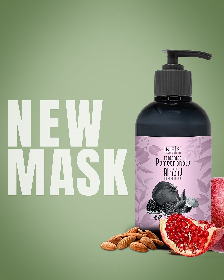 Маска для волос Pomegranate and Almond Fragrance BES