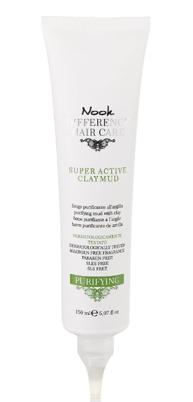 Супер активная очищающая глина для кожи головы Ph 6.2 Purifying Clay Mud NOOK