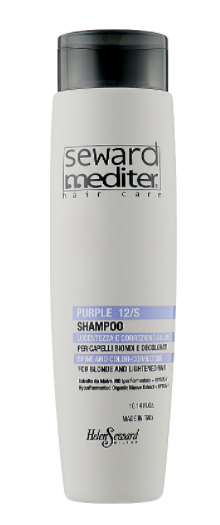 Шампунь блеск и коррекция цвета для светлых и обесцвеченых волос Purple Shampoo 12/S HELEN SEWARD