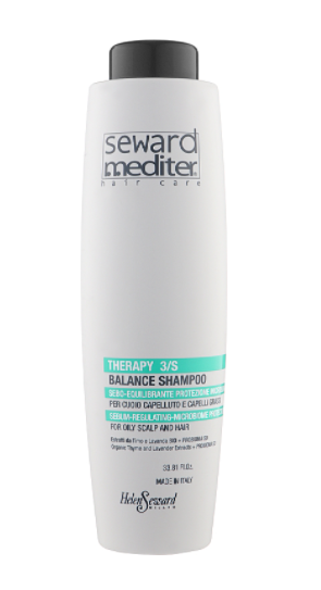Себонормализующий шампунь для жирных волос и кожи головы Therapy Balance Shampoo 3/S HELEN SEWARD