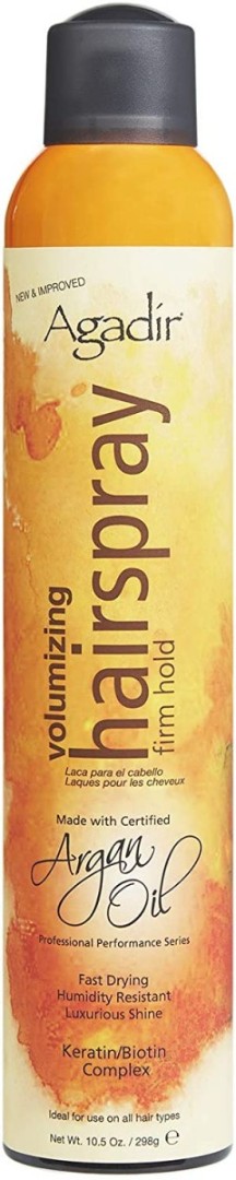 Лак для волос придающий объем Aerosol Volumizing Hair Spray AGADIR