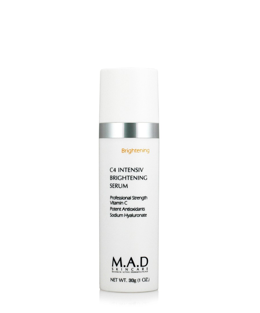 Сыворотка с витамином С для выравнивания тона кожи C4 Intensiv Brightening Serum M.A.D SKINCARE