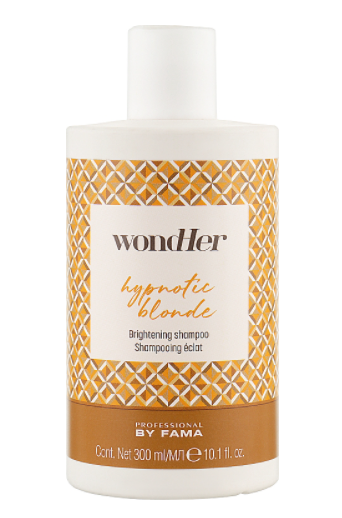 Шампунь для блестящего блонда Hypnotic Blonde Brightening Shampoo Wondher BY FAMA PROFESSIONAL