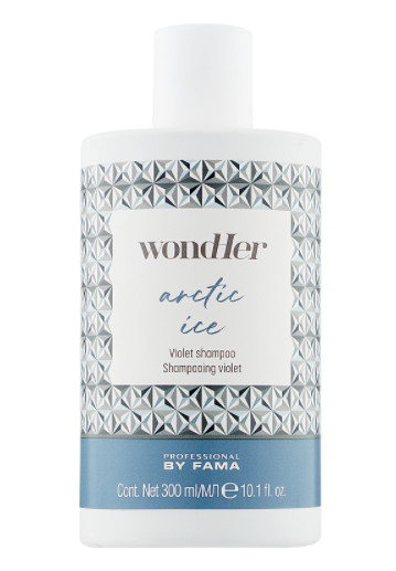 Фиолетовый шампунь Arctic Ice Violet Shampoo Wondher BY FAMA PROFESSIONAL