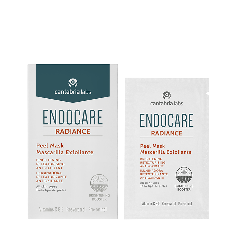 Ретекстурирующая маска-пленка для сияния кожи Radiance Peel Mask Endocare CANTABRIA LABS