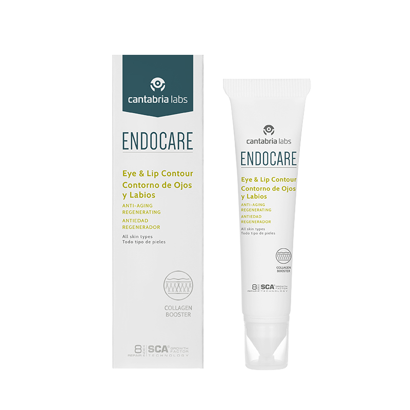 Регенерирующий омолаживающий крем-контур для глаз и губ Eye&Lip Endocare CANTABRIA LABS