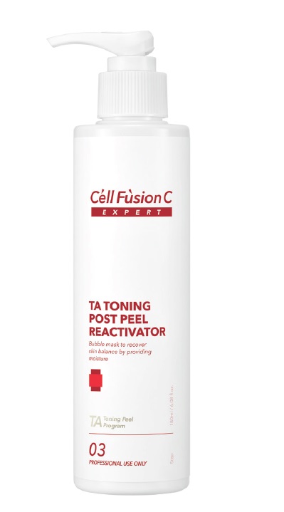Нейтрализующая кислородная маска TA toning postpeel reactivator TA Toning Peel Programm CELL FUSION C