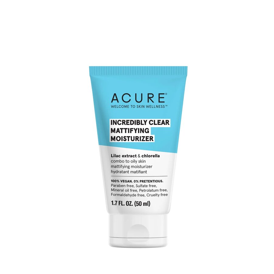 Матирующий увлажняющий крем с экстрактом сирени Incredibly Clear Mattifying Moisturizer ACURE