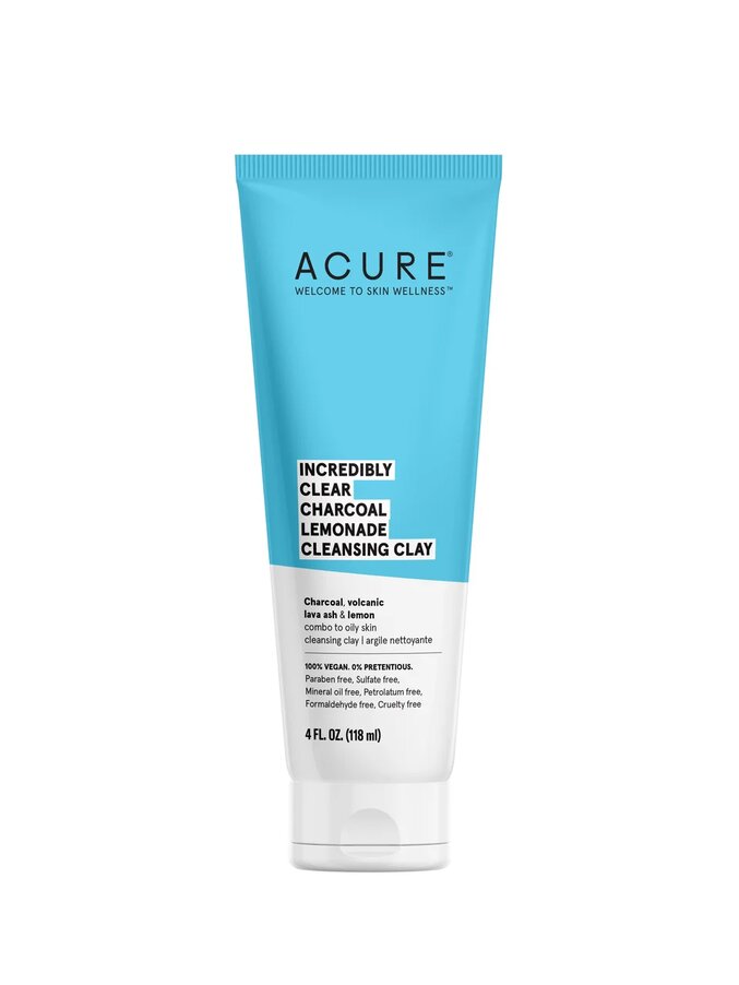 Очищающий комплекс древесный уголь и лимон Incredibly Clear Charcoal Lemonade Cleansing Clay ACURE