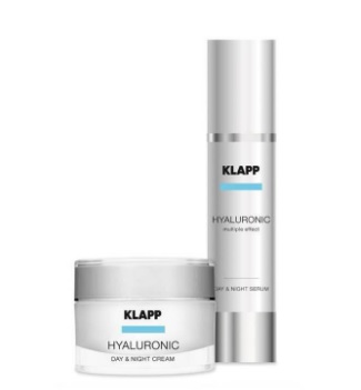 Набор: крем и сыворотка Face Care Set Hyaluronic KLAPP