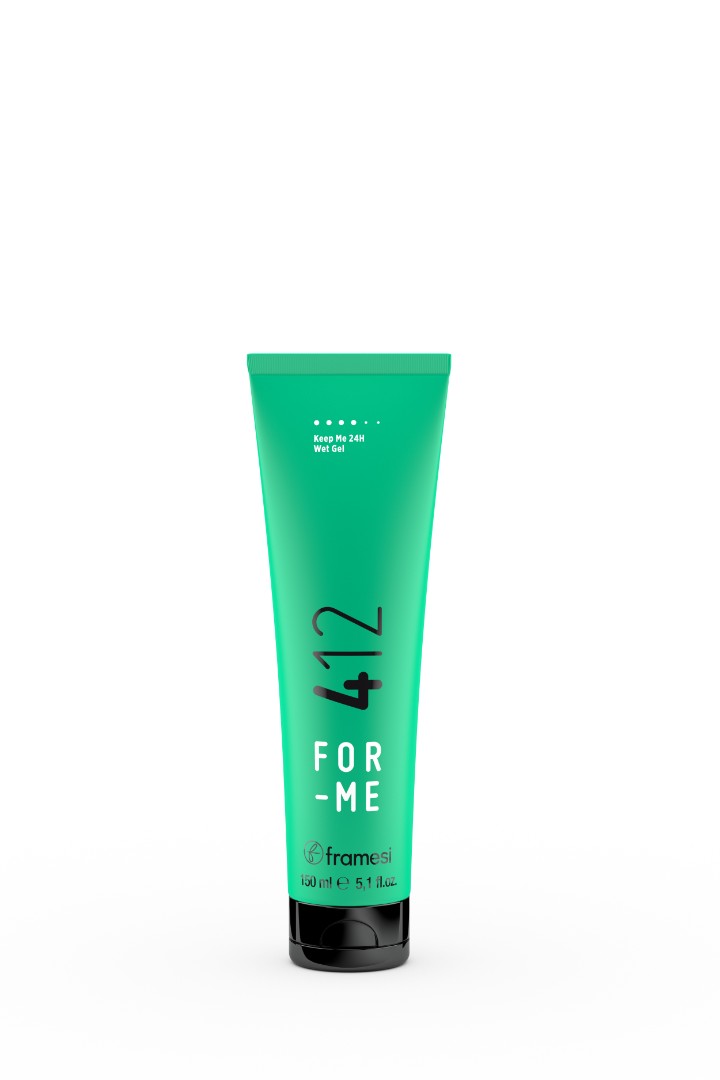 Моделирующий гель с эффектом мокрых волос For Me 412 Keep Me 24H Wet Gel FRAMESI