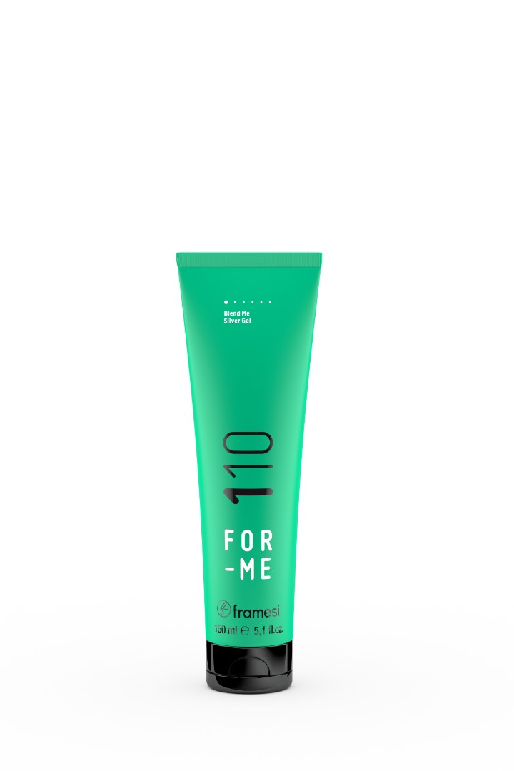 Гель для волос с эффектом Anti Yellow For Me 110 Blend Me Silver Gel FRAMESI
