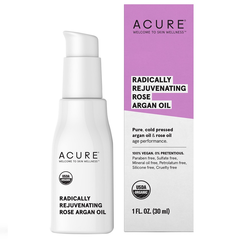 Комплекс органических масел 'Арган, Роза и Герань' Radically Rejuvenating Rose Argan Oil ACURE