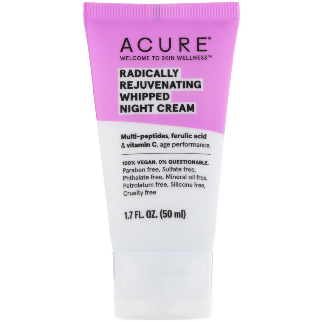 Взбитый ночной крем с мульти-пептидами Radically Rejuvenating Whipped Night Cream ACURE