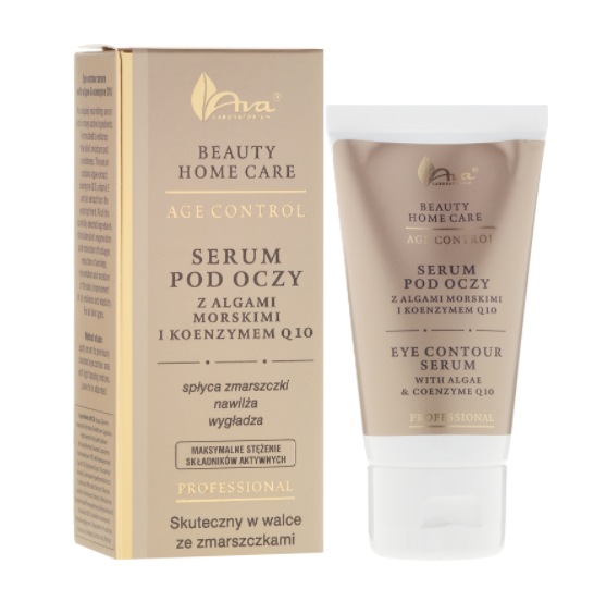 Сыворотка для век с коэнзимом Q10 Eye Contour Serum With Algae & Coenzyme Q10 Beuty Home Care AVA LABORATORIUM