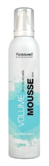 Мусс для объема волос степень фиксации 3 Volume Mousse KOSSWELL PROFESSIONAL