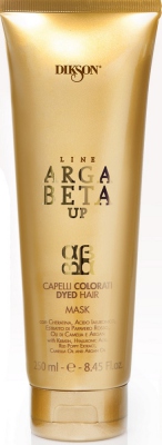 Маска для окрашенных волос с кератином Maschera Capelli Colorati Argabeta Up DIKSON