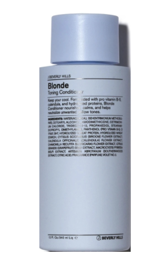 Кондиционер тонирующий для блондированных и осветленных волос Blonde Conditioner J BEVERLY HILLS