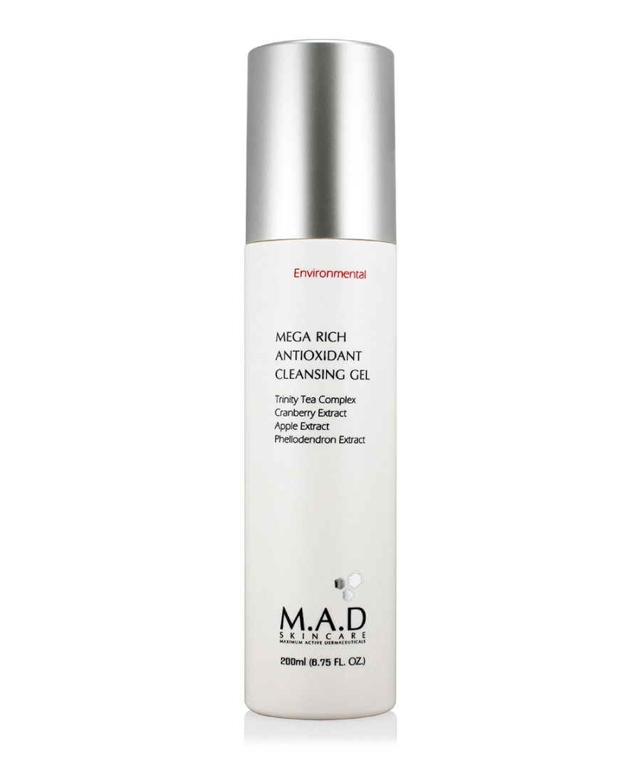 Очищающий гель, обогащенный антиоксидантами Mega Rich Antioxidant Cleansing Gel M.A.D SKINCARE