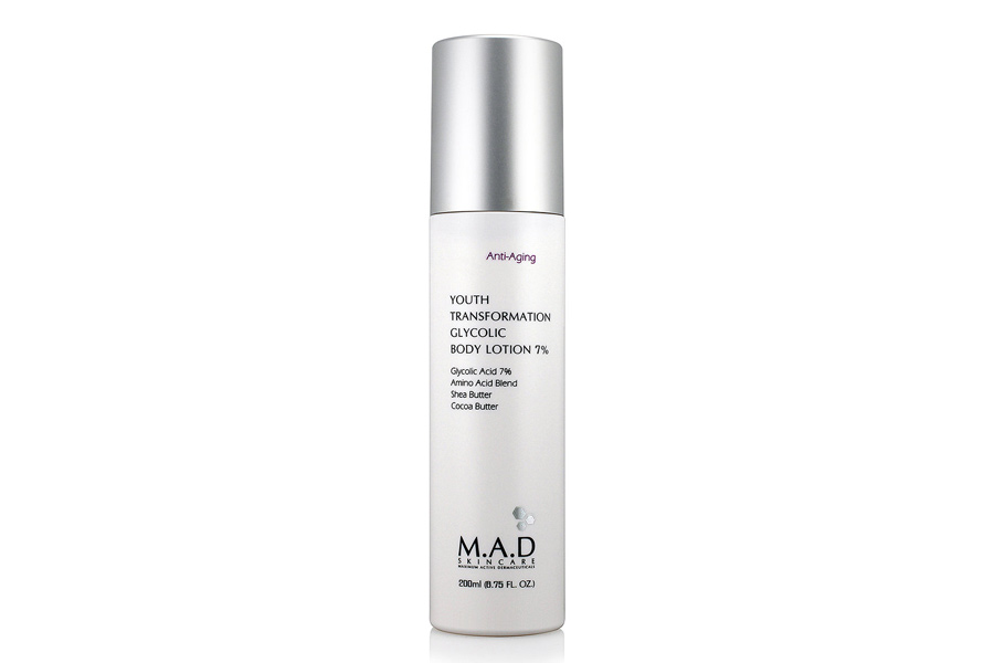 Омолаживающий лосьон для тела с 7% гликолевой кислотой Youth Transformation Glycolic Body Lotion 7% M.A.D SKINCARE