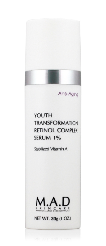 Сыворотка для комплексного омоложения кожи с 1% ретинолом Youth Transformation Retinol Complex Serum 1% M.A.D SKINCARE