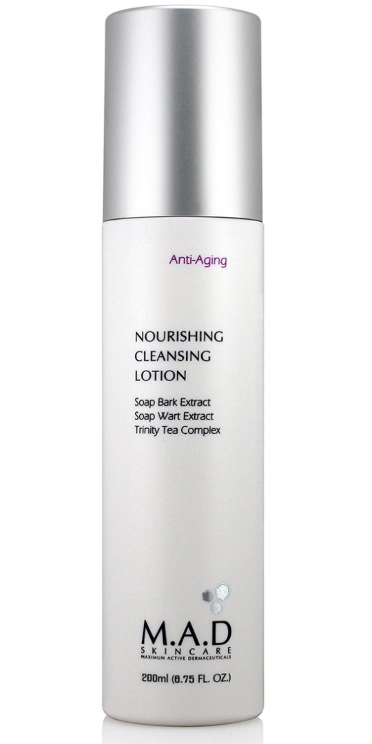 Питательный очищающий лосьон для лица Nourishing Cleansing Lotion M.A.D SKINCARE