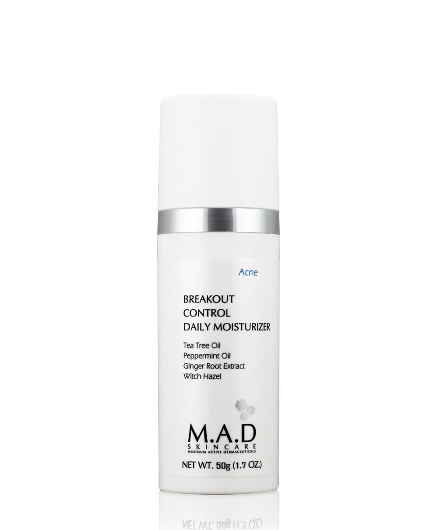 Увлажняющий крем с эффектом устранения раздражений Breakout Control Daily Moisturizer M.A.D SKINCARE