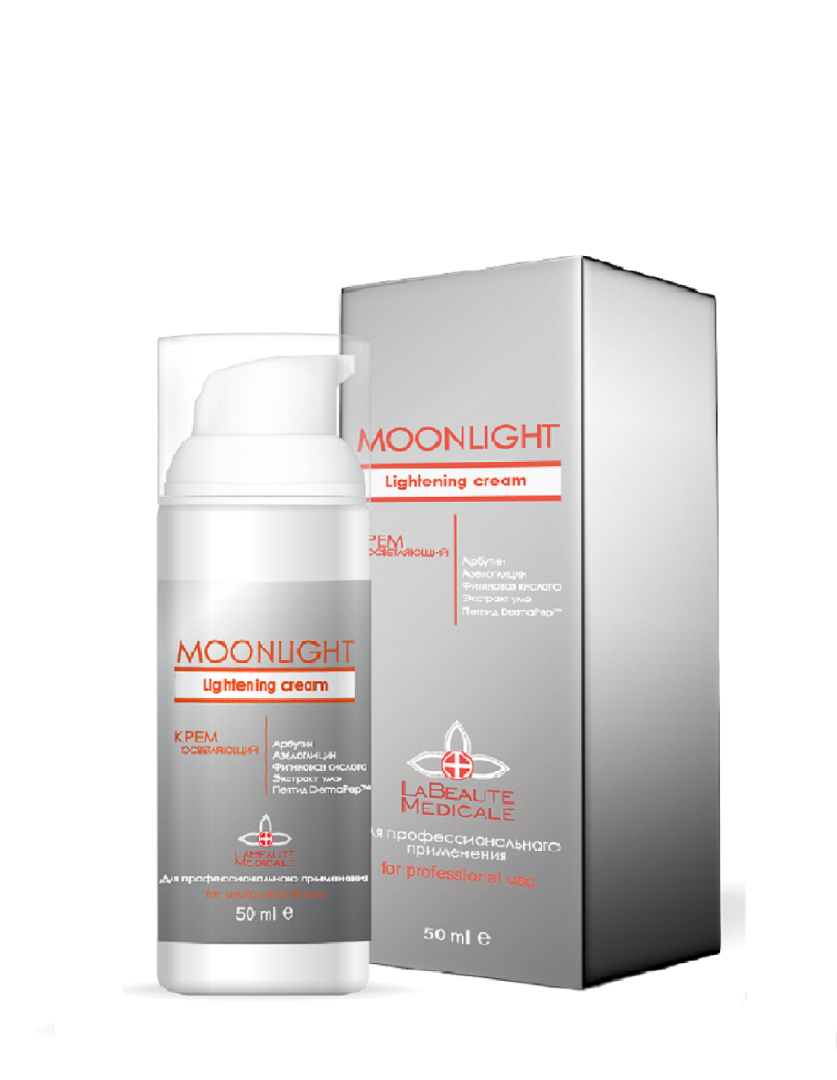 Крем осветляющий с арбутином 4% и пептидом DermaPep Moonlight LA BEAUTE MEDICALE