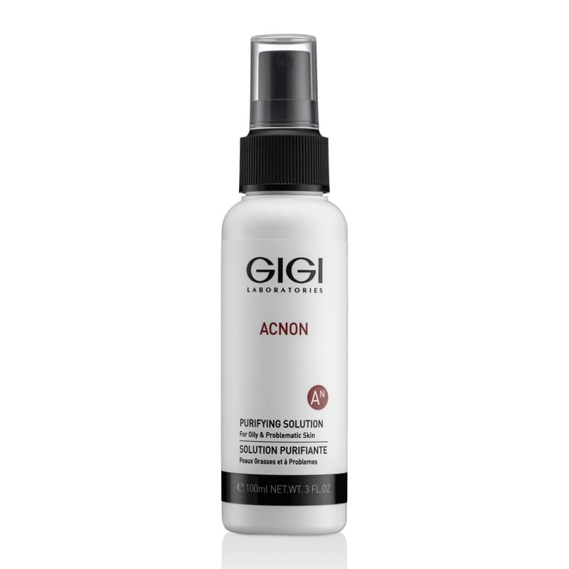 Эссенция-спрей дезинфицирующий для проблемной и жирной кожи Acnon Purifying Solution GIGI