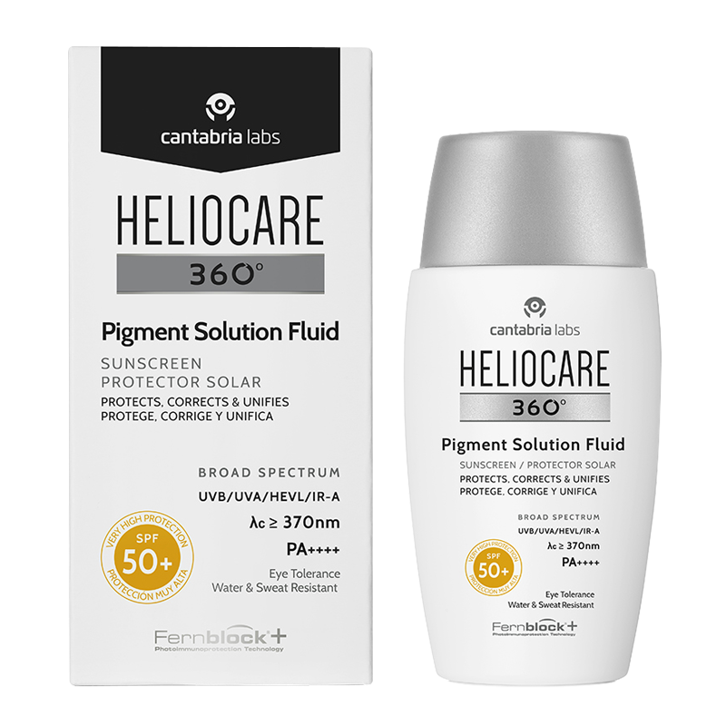 Солнцезащитный флюид 'Защита от пигментации' Pigment Solution PF 50+ Heliocare 360º CANTABRIA LABS