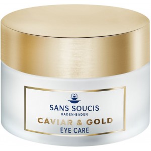 Крем люкс антивозрастной Икра и Золото для контура глаз Caviar & Gold Anti Age Deluxe Eye Care SANS SOUCIS