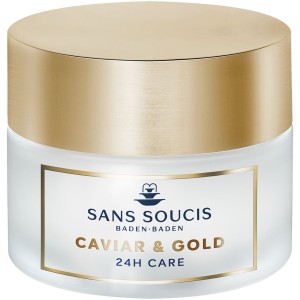Крем люкс антивозрастной Икра и Золото 24ч Caviar & Gold Anti Age Deluxe 24H Care SANS SOUCIS