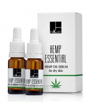 Конопляная сыворотка для сухой кожи Hemp Essential Oil-Serum for dry skin DR.KADIR
