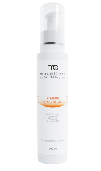 Активный витаминный концентрат для быстрого оживления кожи Vitamin Concentrate MESALTERA