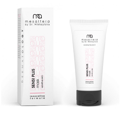 Успокаивающая маска для чувствительной и раздраженной кожи Sensi Plus Mask MESALTERA