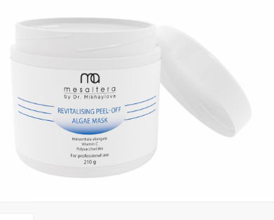 Ревитализирующая альгинатная маска Revitalising Peel-Off Algae mask MESALTERA