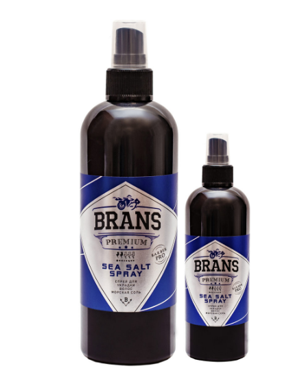 Спрей для укладки волос 'Морская соль' BRANS PREMIUM