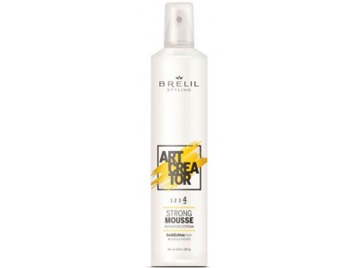 Мусс для укладки сильной фиксации Art Creator Strong Mousse BRELIL PROFESSIONAL