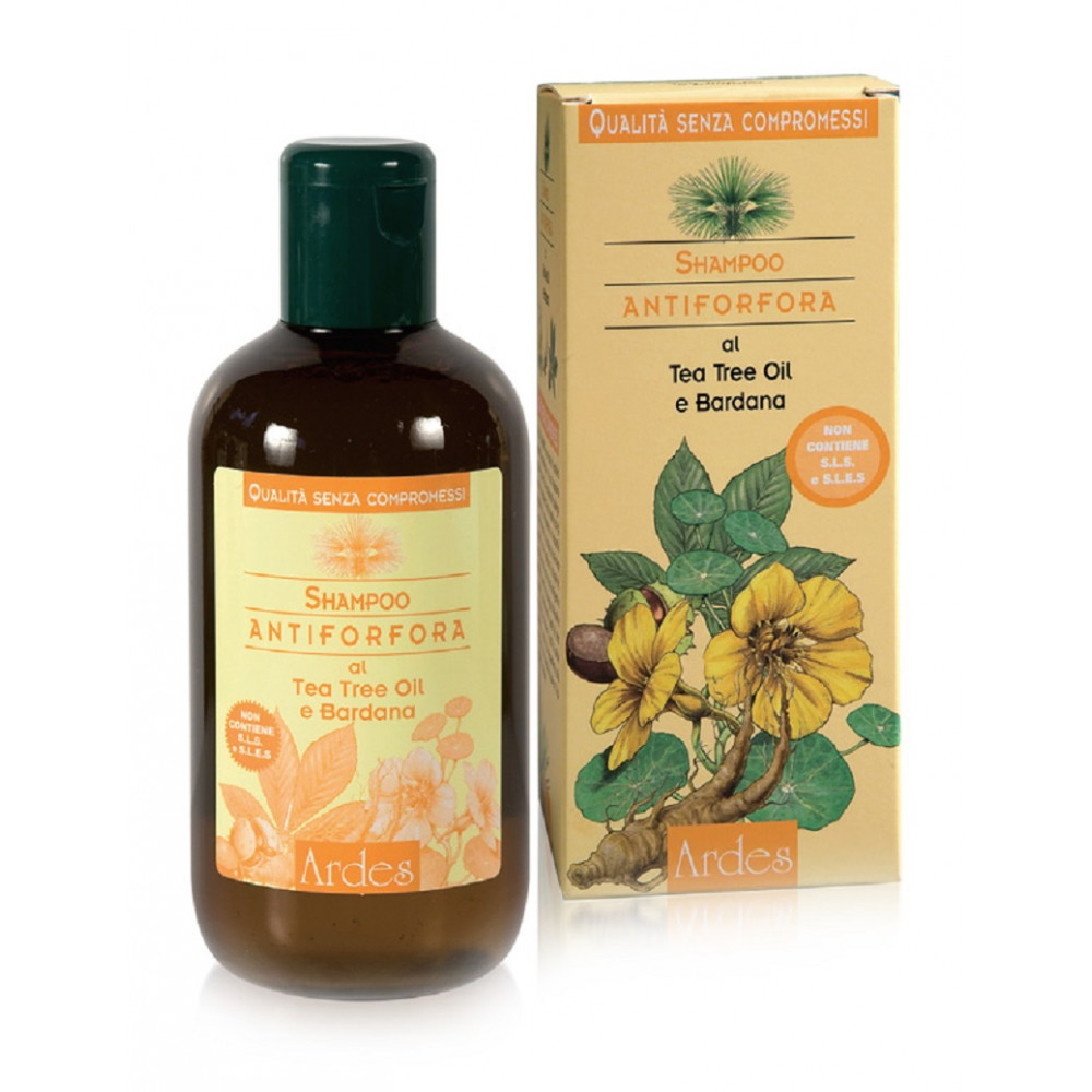 Шампунь от перхоти с маслом чайного дерева Shampoo Antiforfora al tea tree oil ARDES